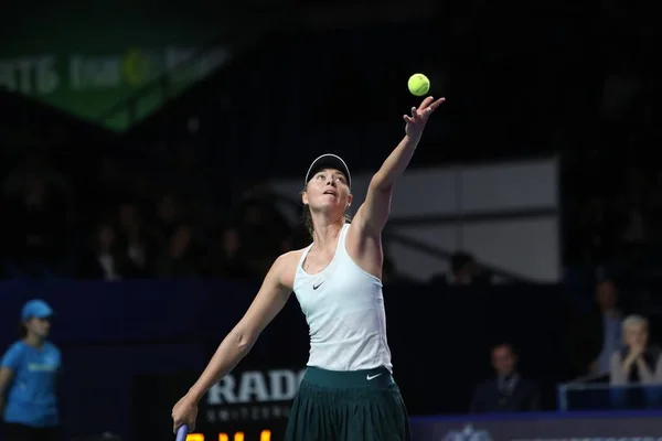 Gwiazda Tenisa Maria Sharapova Kremlin Cup 2017 Zdjęcie Stockowe