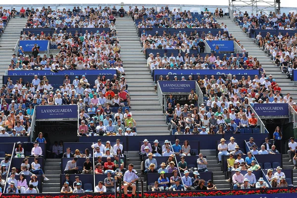 Atp Barcelona Açık Banka Sabadell Uluslararası Tenis Turnuvası Tribün — Stok fotoğraf