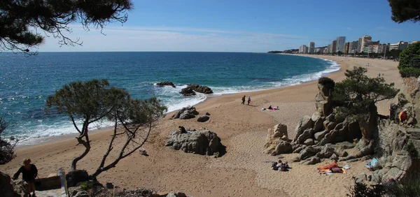 ชายหาดท Platja Aro สเปน — ภาพถ่ายสต็อก