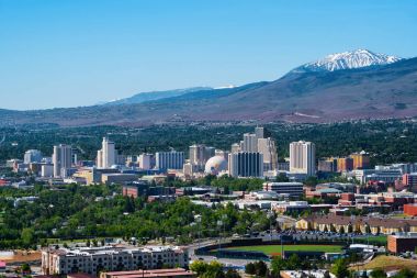 Reno Nevada havadan görünümü