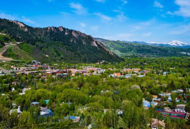 Aspen Colorado havadan görünümü