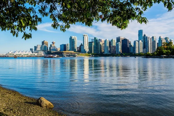 Skyline Vancouver Columbia Britannica Canada — Foto Stock