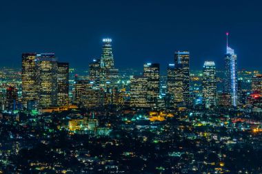 Los angeles gökdelenler, gece