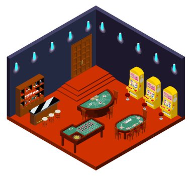 Kumarhane Deliği, basitçe vektör çizimi 