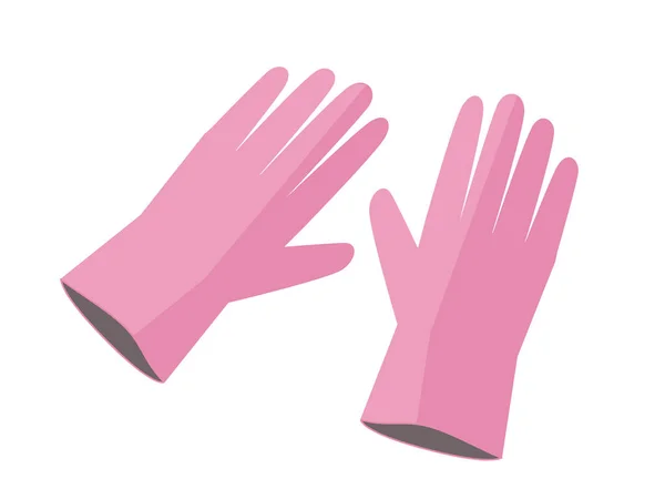 Rubber Gloves Icon Simply Vector Illustration — Stock Vector