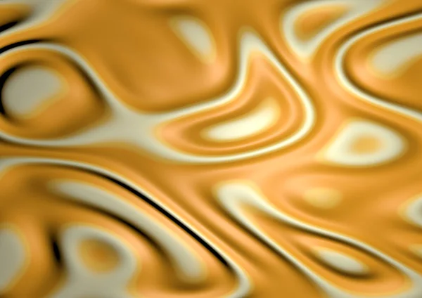 Soyut illüzyon görüntüsü soyut akışkan mürekkep arka planı turuncu sarı pastel renkte