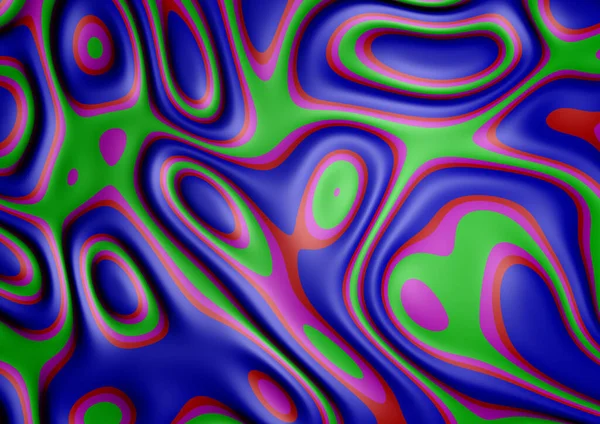 Soyut illüzyon görüntüsü soyut akışkan mürekkep arka planı mavi yeşil pastel rengi