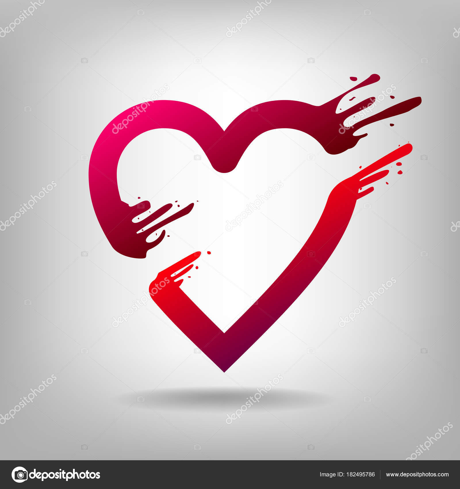 Heart Pierced By Arrow Amour Vector Illustration Stock Vector Image By C Katikapik Heart Pierced By Arrow Amour Vector Illustration Stock Vector Image By C Katikapik