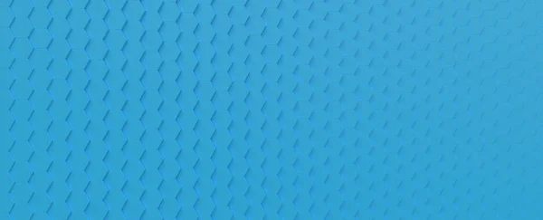 Hexagonal Light Blue Cyan Tiles Pattern Abstract Background Texture Illustration Stock Image