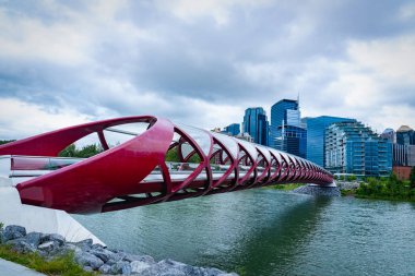 Peach Bridge, Calgary, Canada