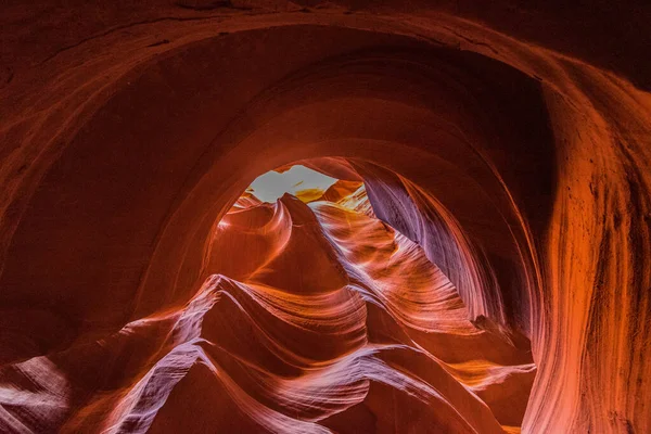 Geweldig Uitzicht Antelope Canyon Arizona Verenigde Staten — Stockfoto