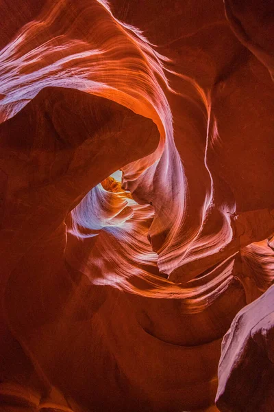 Καταπληκτική Θέα Του Antelope Canyon Αριζόνα Ηνωμένες Πολιτείες — Φωτογραφία Αρχείου