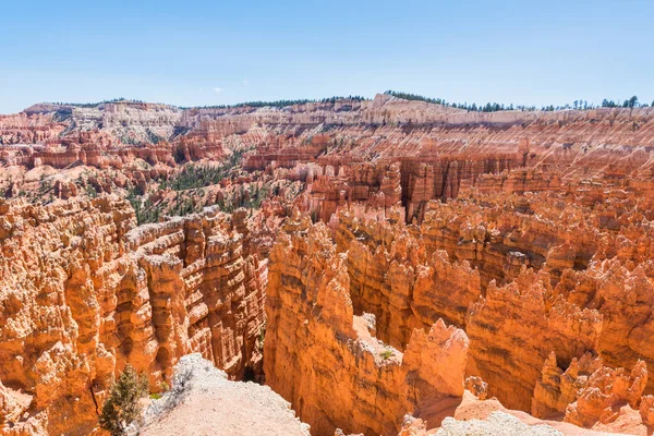 Υπέροχη Θέα Του Βυσσινί Χρώμα Hoodoos Bryce Canyon Εθνικό Πάρκο — Φωτογραφία Αρχείου