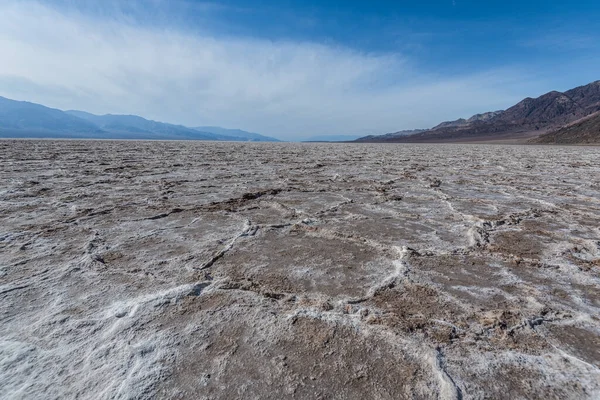 Badwater Basin Parque Nacional Death Valley California — Foto de Stock