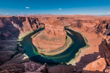 Arizona 'daki Horseshoe Bend' in inanılmaz manzarası, Usa.
