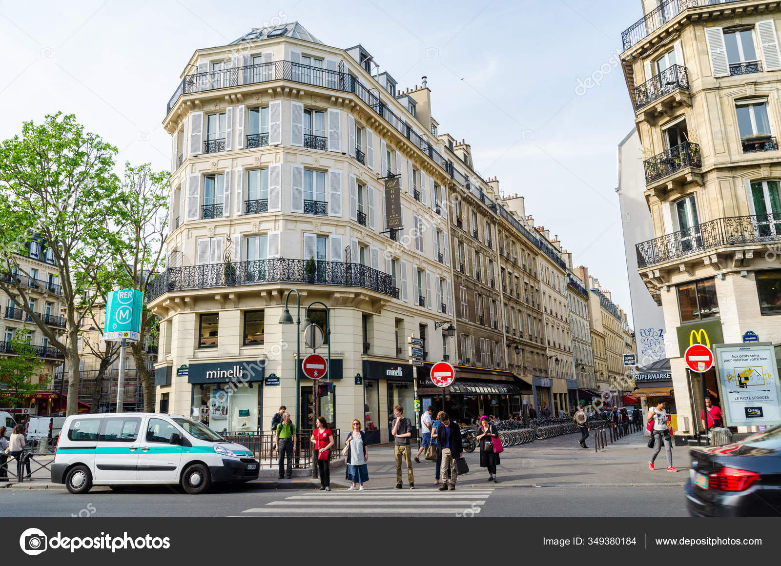 Beautiful Streets Somewhere Paris France