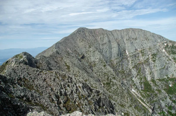Erstaunlicher Blick Auf Den Knife Edge Trail Des Mount Katahdin — Stockfoto