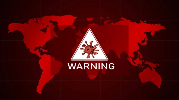 Alert-Warning spreads of corona virus disease around the world