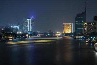 Gece Scape Bangkok City