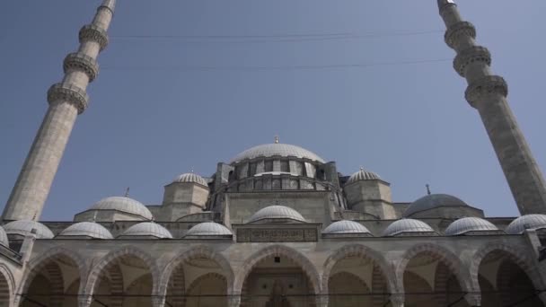 Bilder Suleymaniye Moskeen – stockvideo