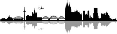 Cologne City Skyline Silhouette Vectorgne City Skyline Silhouette Vector