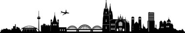 Cologne City Skyline Silhouette Vectorgne City Skyline Silhouette Vector