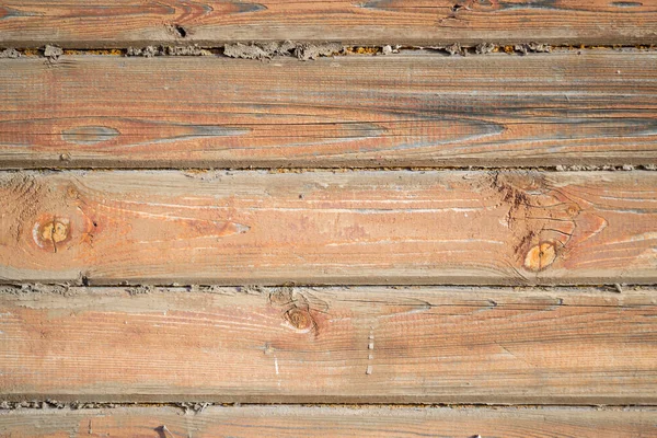 Surface Wooden Wall Painted Brown Color Old Wood Texture — Stock Photo, Image