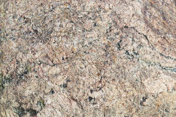 天然石材质感带黑色水花的米色或粉色花岗岩表面 — 图库照片