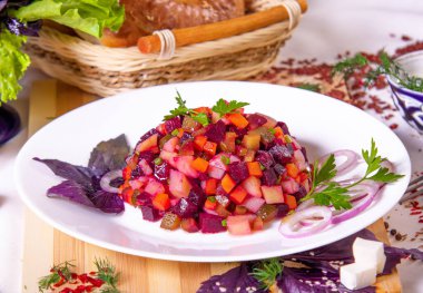 Restorandan nefis Doğu yemekleri.