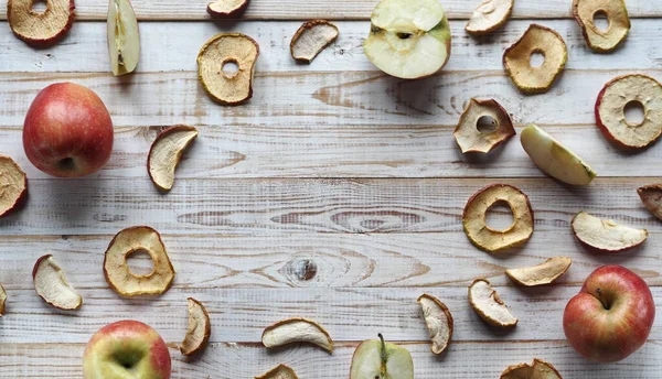 Hintergrund Für Medizin Und Gastronomie Die Verwendung Von Getrocknetem Obst — Stockfoto