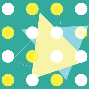 Posterler için soyut geometrik arkaplan vektör çizimi soyut tasarım biçimi, paketleme