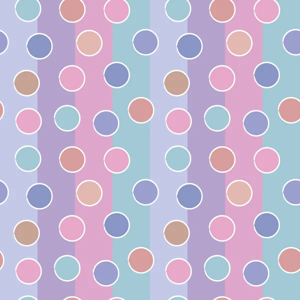 Abstract Circles Shapes Seamless Pattern Textile Fabric Wrapping Wallpaper Abstract — Stock Vector