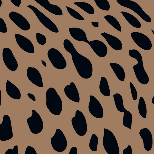 Guepard Dierlijke Print Achtergrond Vector Illustratie Guepard Huid Achtergrond Dierlijk — Stockvector