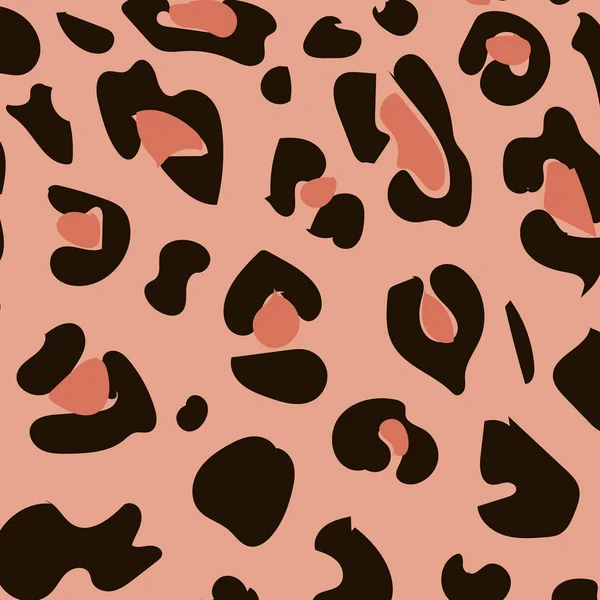 Cheeta Dierlijke Print Achtergrond Vector Illustratie Cheeta Huid Achtergrond Dierlijk — Stockvector