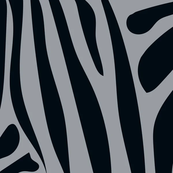 Zebra Dierlijke Print Achtergrond Vector Illustratie Zebra Huid Achtergrond Dierlijk — Stockvector