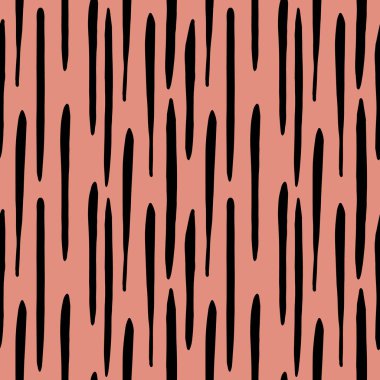 Soyut iz kalıpsız model vektörü. Tekstil, kumaş, ambalaj, duvar kağıdı için soyut şekiller