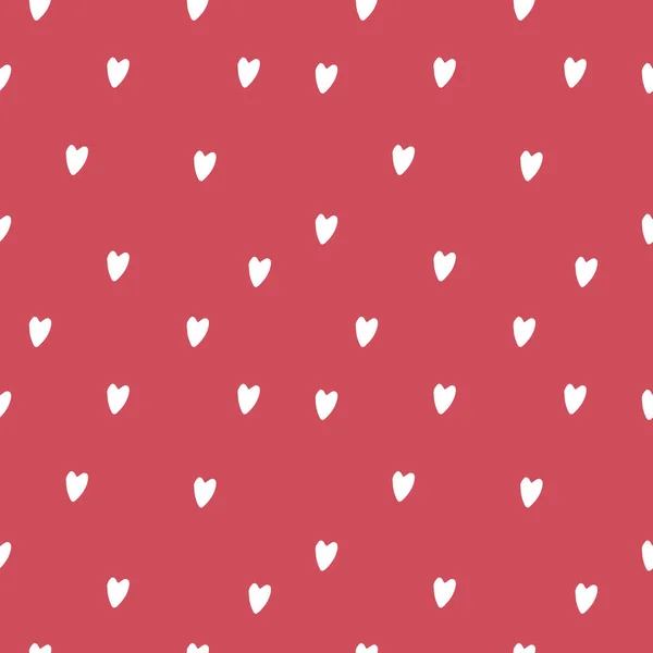Resumo Corações Sem Costura Padrão Vetor Fundo Amor Para Têxteis — Vetor de Stock