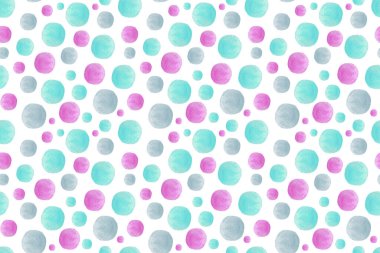 Soyut suluboya kusursuz desen oluşturur. Tekstil, kumaş, ambalaj, duvar kağıdı için renkli soyut desen