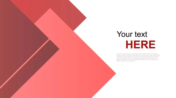 Web siteniz için Stil Başlığı. Yaratıcı Geometrik Tasarım. Düz Biçim Vektör İllüstrasyonu