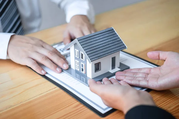 Estate Agent Proposed Application Form Home Insurance Real Estate Investment — 스톡 사진