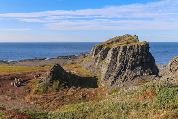 Rocky Coast Northern Coast Russia Arctic Ocean — Stock Photo, Image