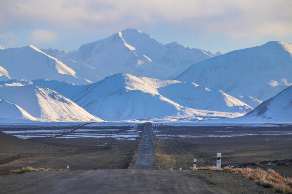 Day time shot of amazing mountains