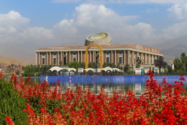 Dushanbe, Tacikistan 'ın sarayı.