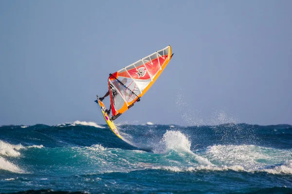 Tartle Plajı Mui Vietnam Aralık 2015 Rüzgar Sörfçüsü Igor Yudakov — Stok fotoğraf