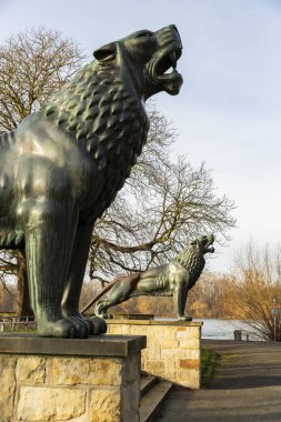 Hannover, Aşağı Saksonya, Almanya - 11 Ocak 2020