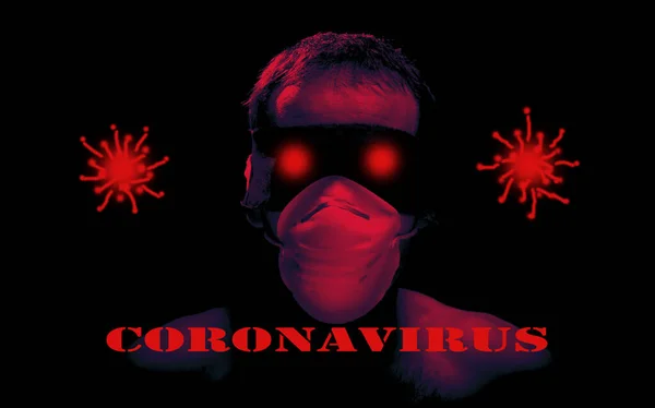 Coronavirus mers disease .chinese disease — стоковое фото