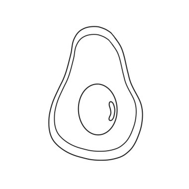 Avokado çizimi. Avokado sebze çizimi. Sebzeler faydalıdır. Taze yiyecek ve içecekler. Çok işe yarar. Kilo vermek için yiyecek. Ye ve kilo ver. Yeşil sebze. Yeşil yiyecek. Beyaz bir arka planda resim. Yeşil çizim. Yemekte kemik var.