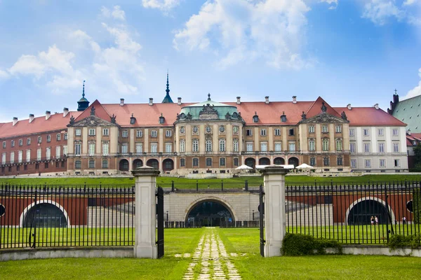 Kungliga Slottet Gamla Warshaw Polen — Stockfoto