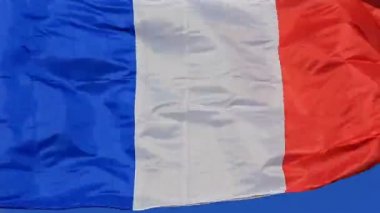 Rüzgardaki bayrak Fransız