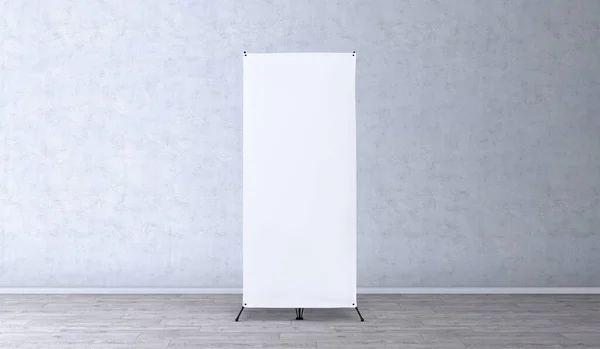 Eğitim ya da tanıtım için X-stand afişi. Boş şablon, önizleme için boş pankart görüntüsü. Tasarımın için hazırlan..